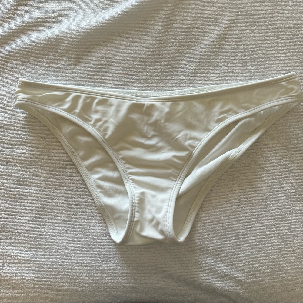 Express White Bikini Bottoms